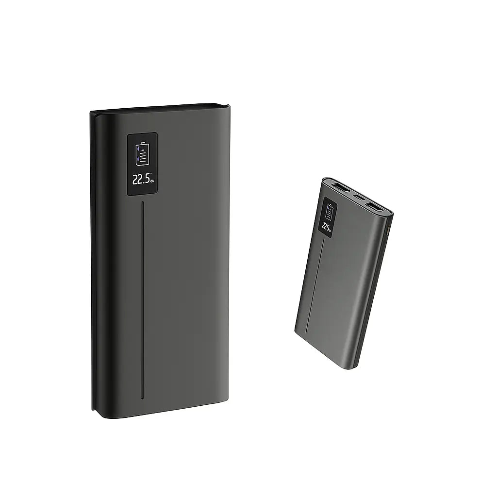 Aspor A335 10000mAh Power Bank | 22.5W Fast Charging | LCD Display | Ultra-Thin Design