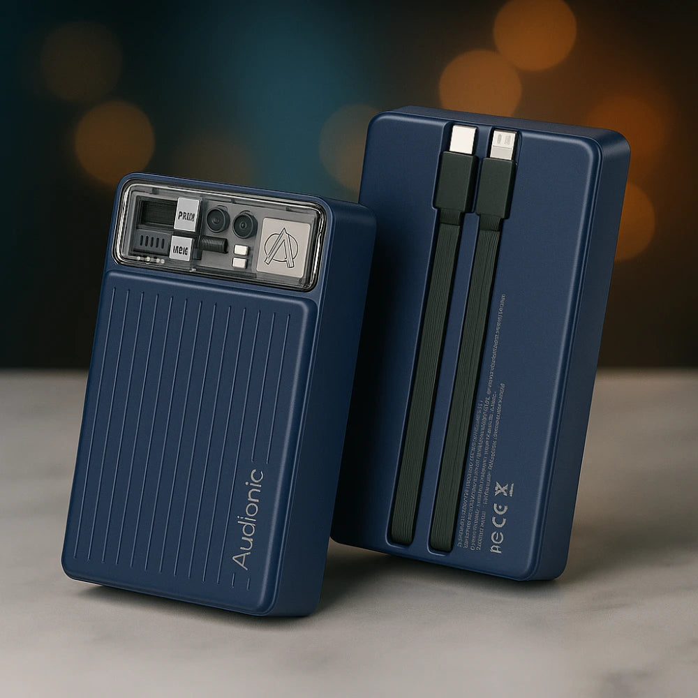 Audionic Spark Pro S-220 20000mAh Fast Charging Power Bank