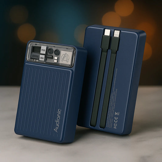 Audionic Spark Pro S-220 20000mAh Fast Charging Power Bank
