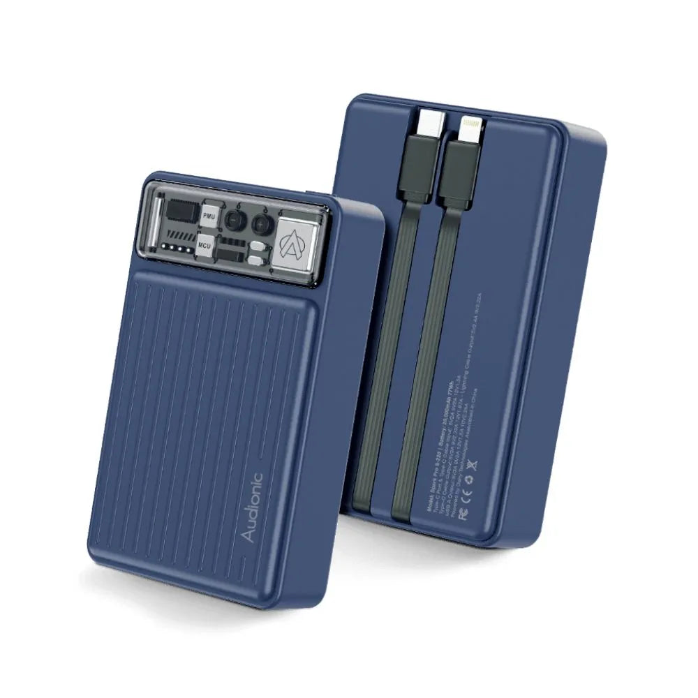 Audionic Spark Pro S-220 20000mAh Fast Charging Power Bank